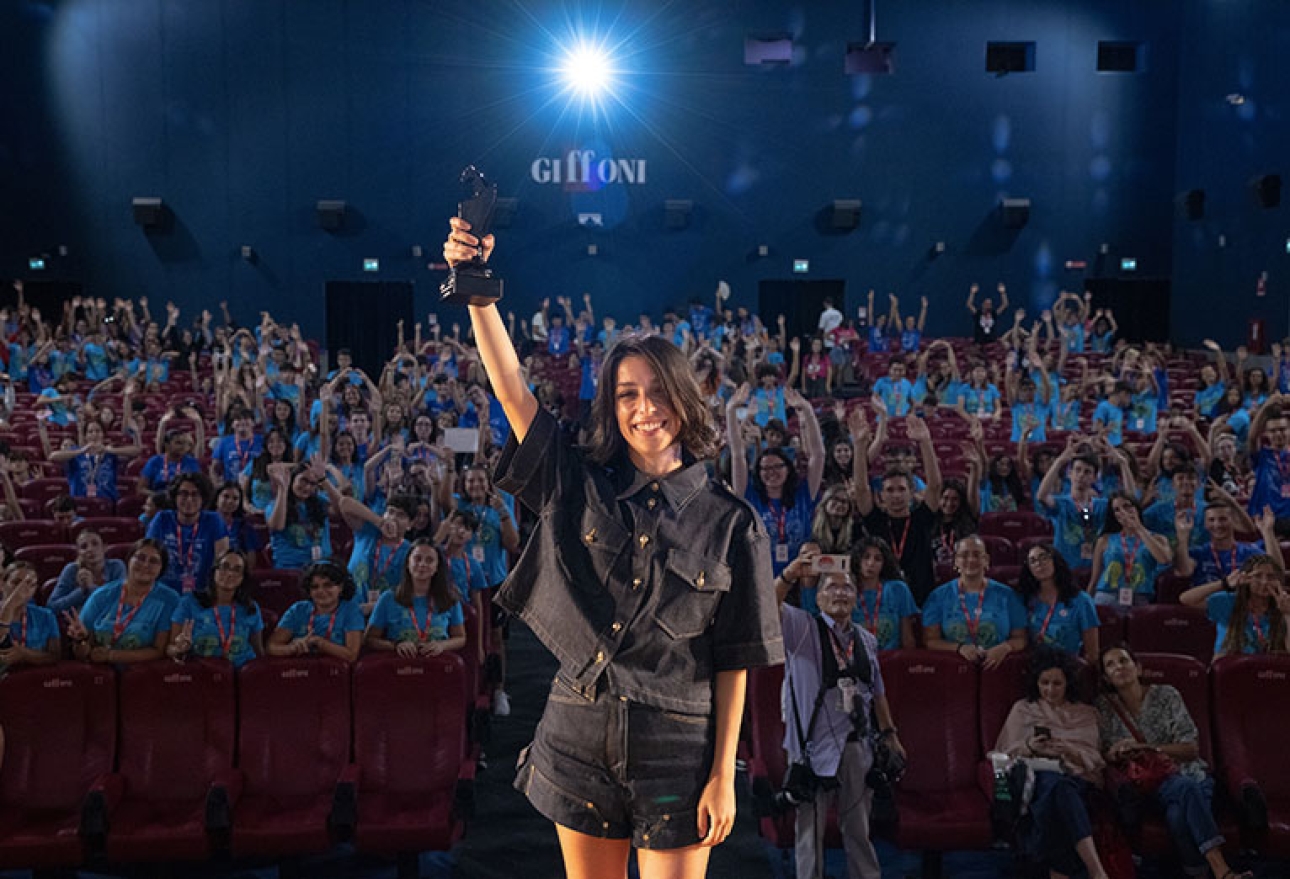 Giffoni 54: Lea Gavino: “Da piccola mi scoraggiavano, ma fare l’attrice è una figata”