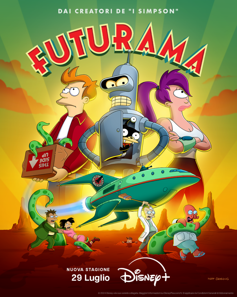 key art futurama stagione 12