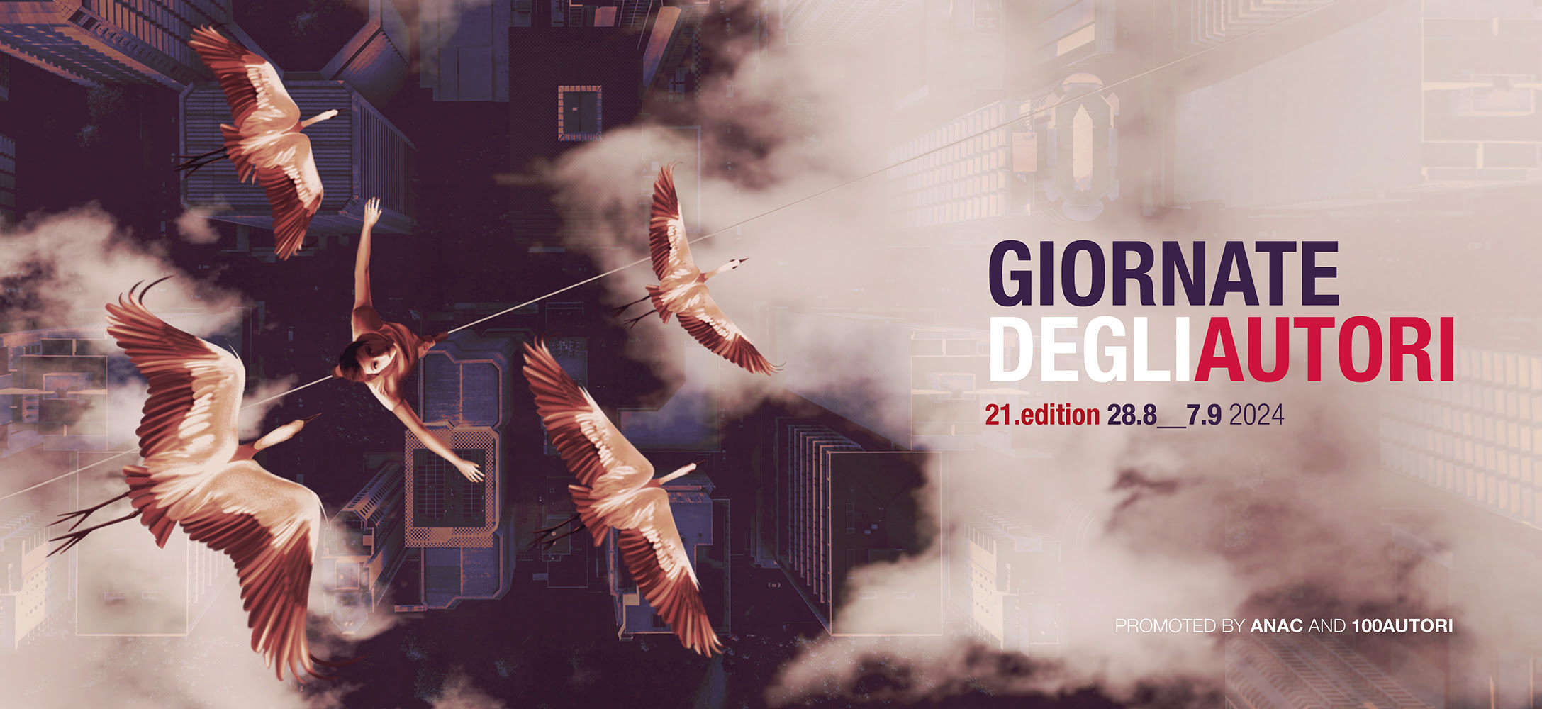 poster orizzontale giornate degli autori 2024