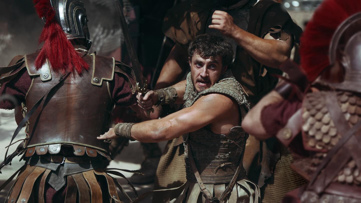 scena Il Gladiatore II