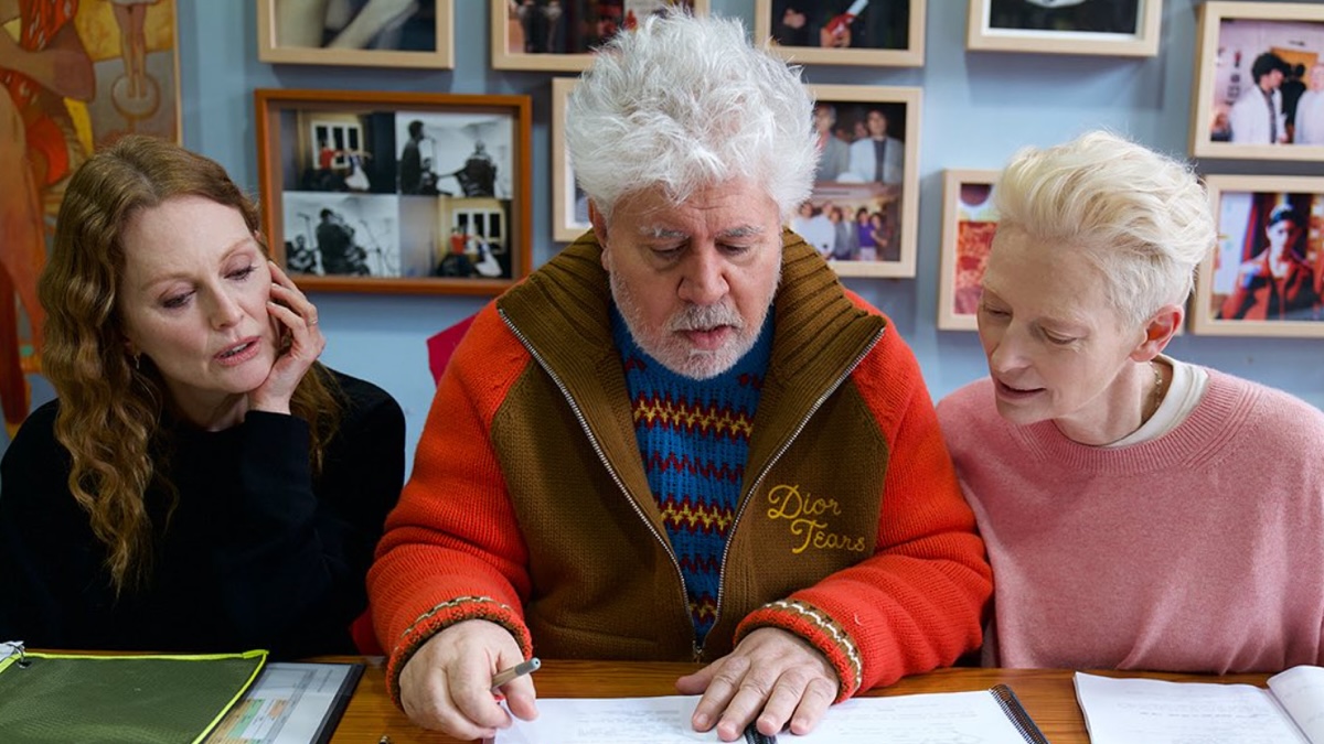 julianne moore, pedro almodovar e tilda swinton