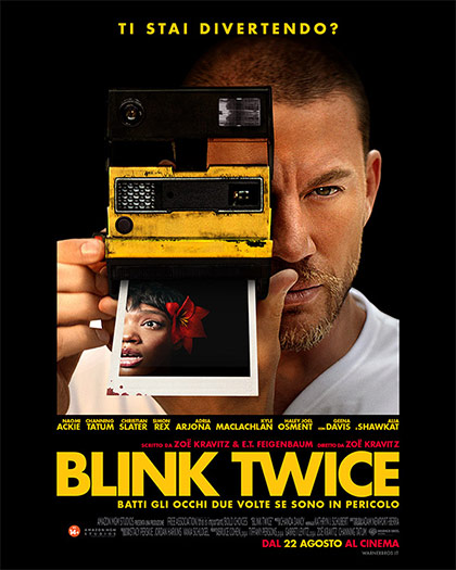 poster blink twice