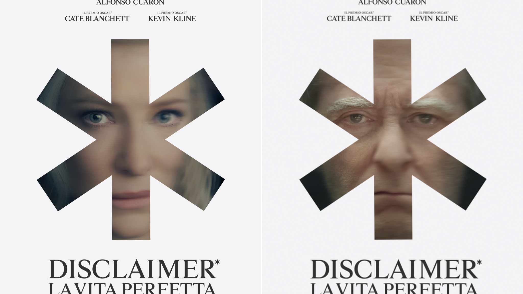 Disclaimer – La vita perfetta: i teaser art work di Cate Blanchett e Kevin Kline