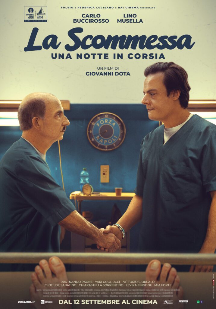 poster la scommessa - una notte in corsia