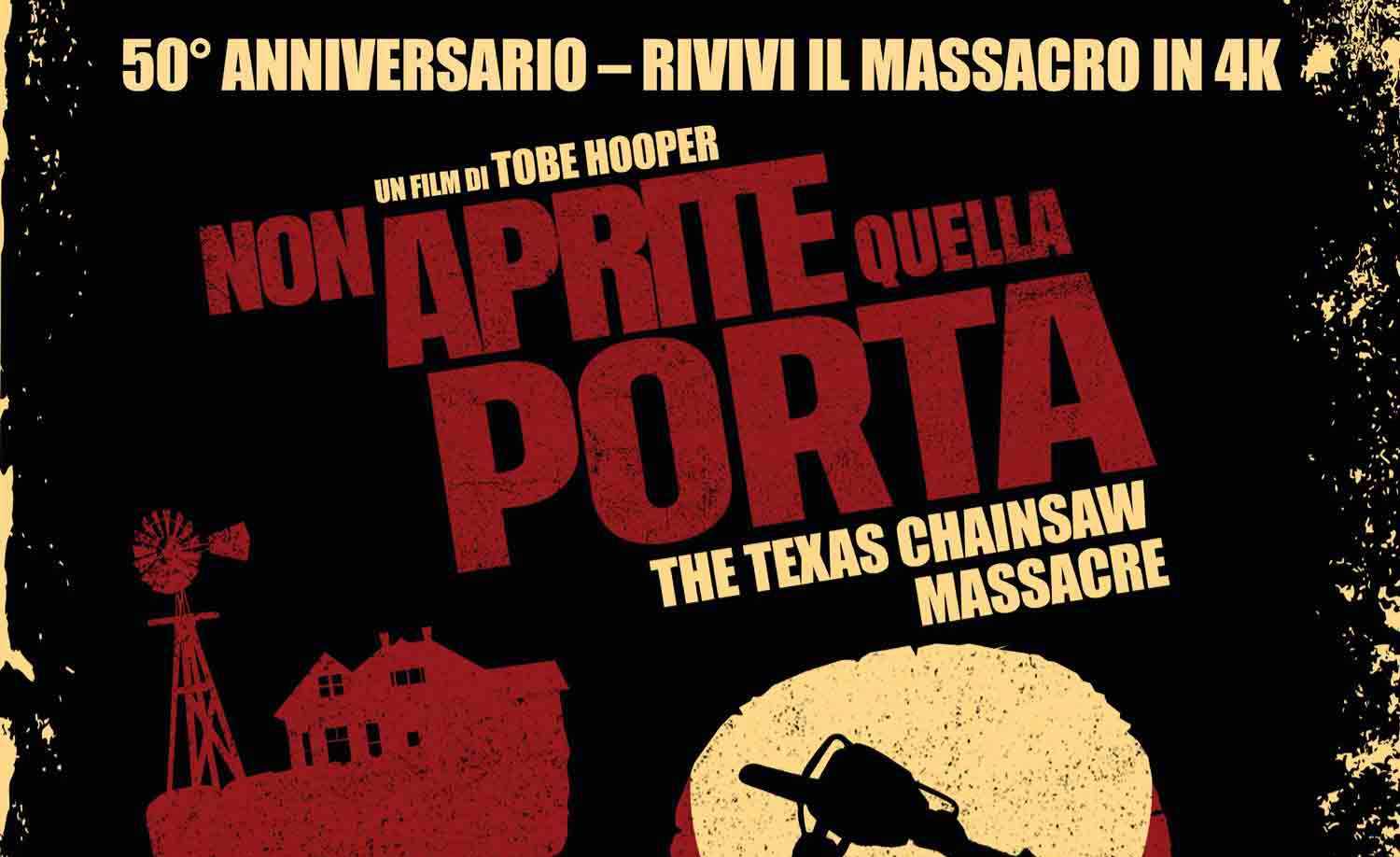 Non Aprite quella Porta, al cinema a settembre in 4K, il poster e il trailer