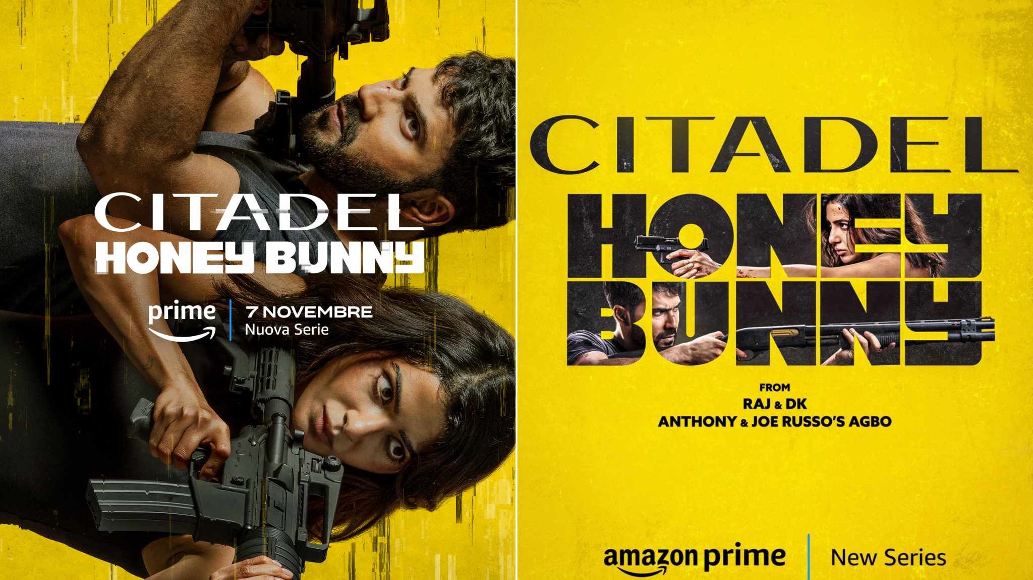 Citadel: Honey Bunny, il poster e il teaser trailer italiano della serie indiana