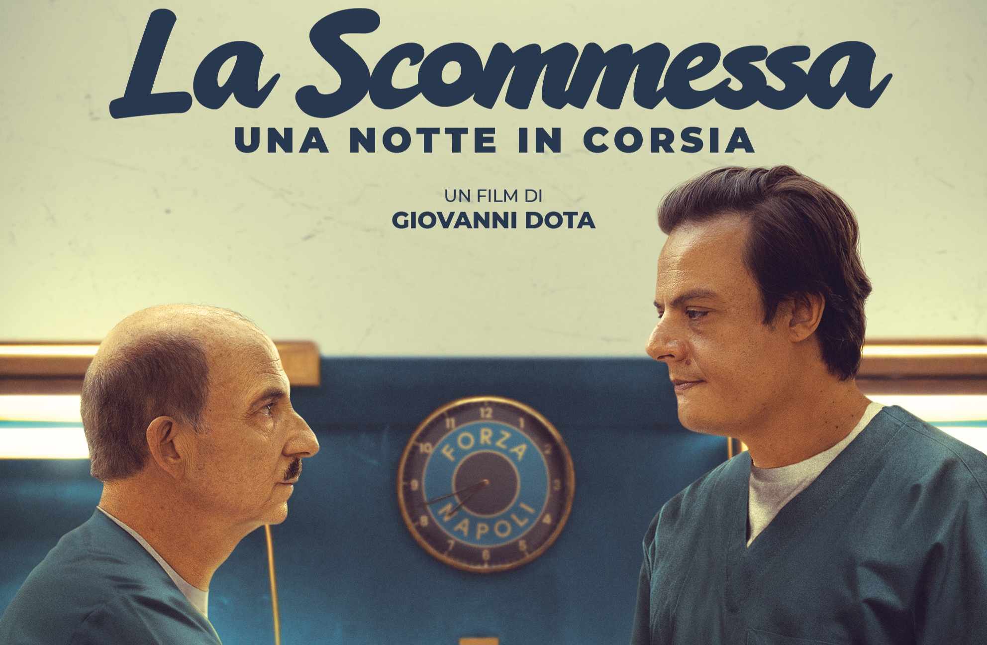 La Scommessa – Una notte in corsia: il poster della dark comedy nei cinema a settembre