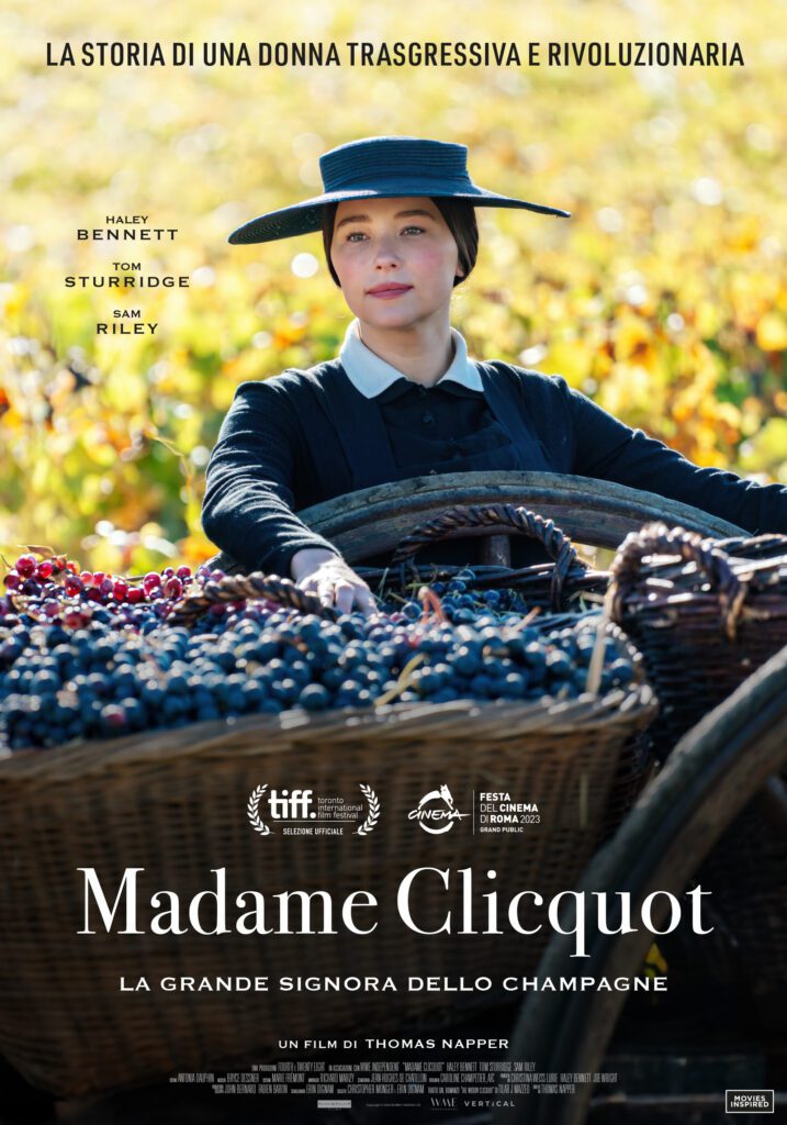 poster italiano madame clicquot