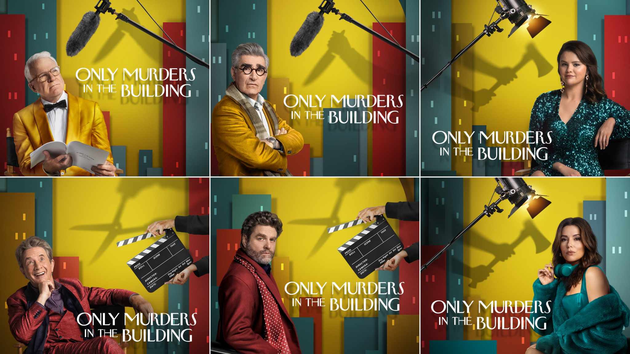 Only Murderes in the Building S4: i character poster dedicati ai protagonisti