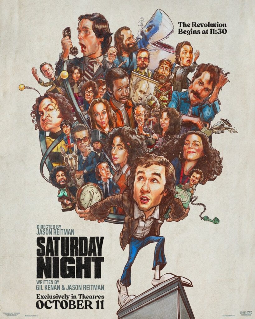 nuovo poster film saturday night