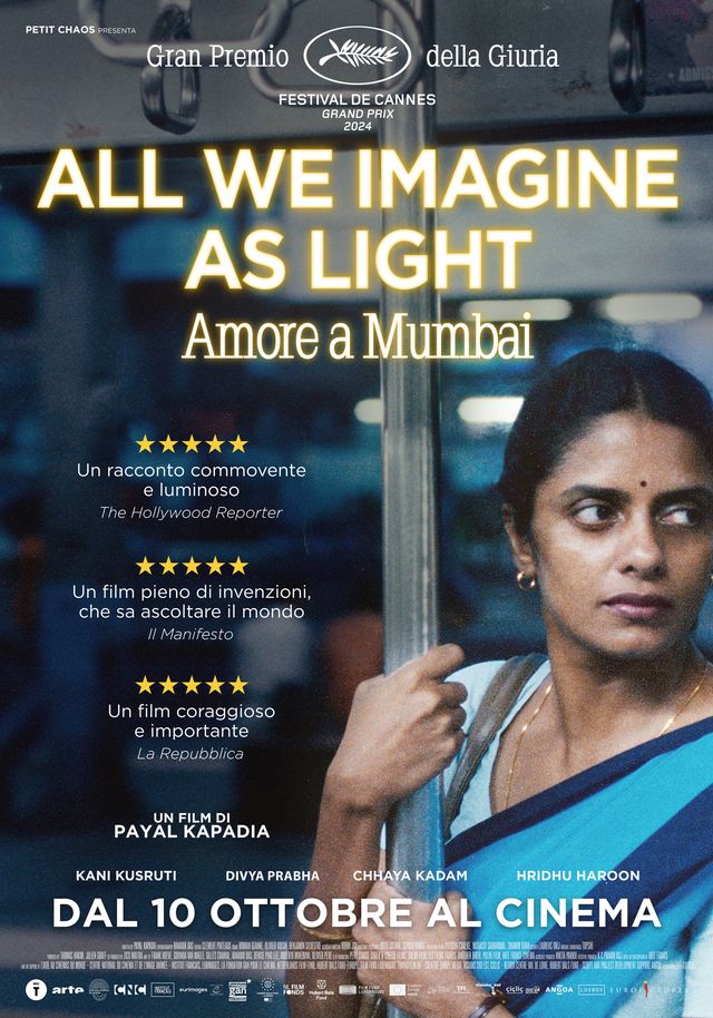 poster film All We Imagine As Light – Amore a Mumbai 