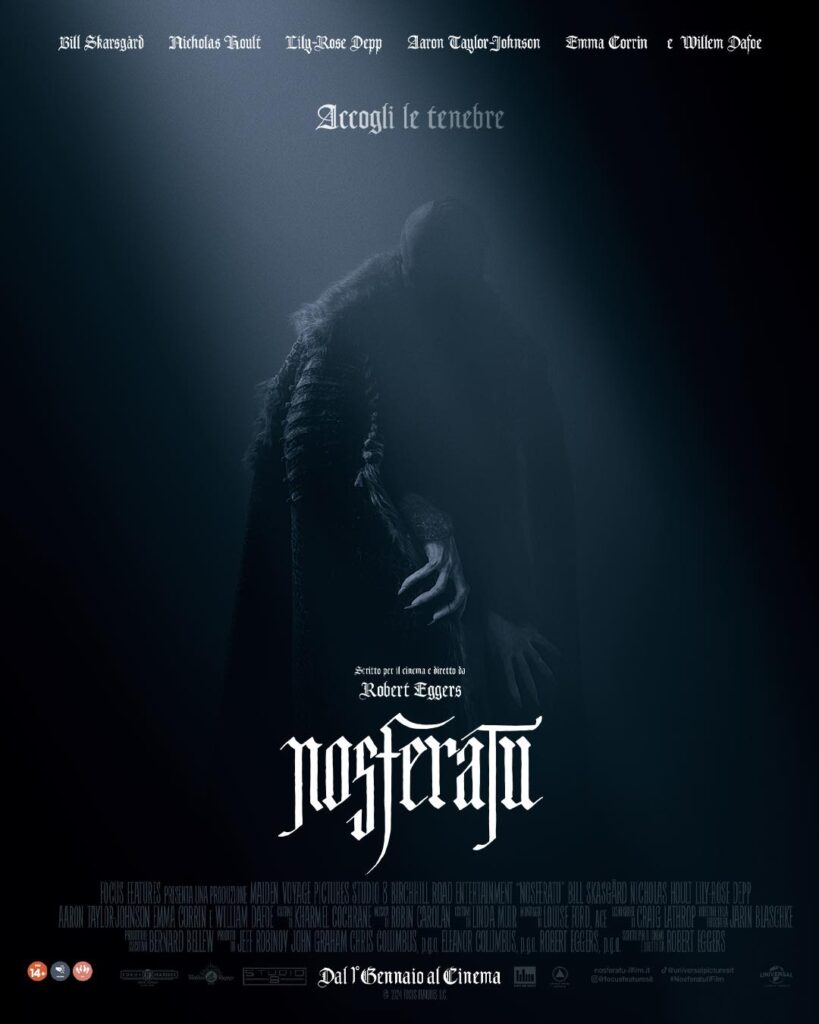 primo poster italiano remake Nosferatu 