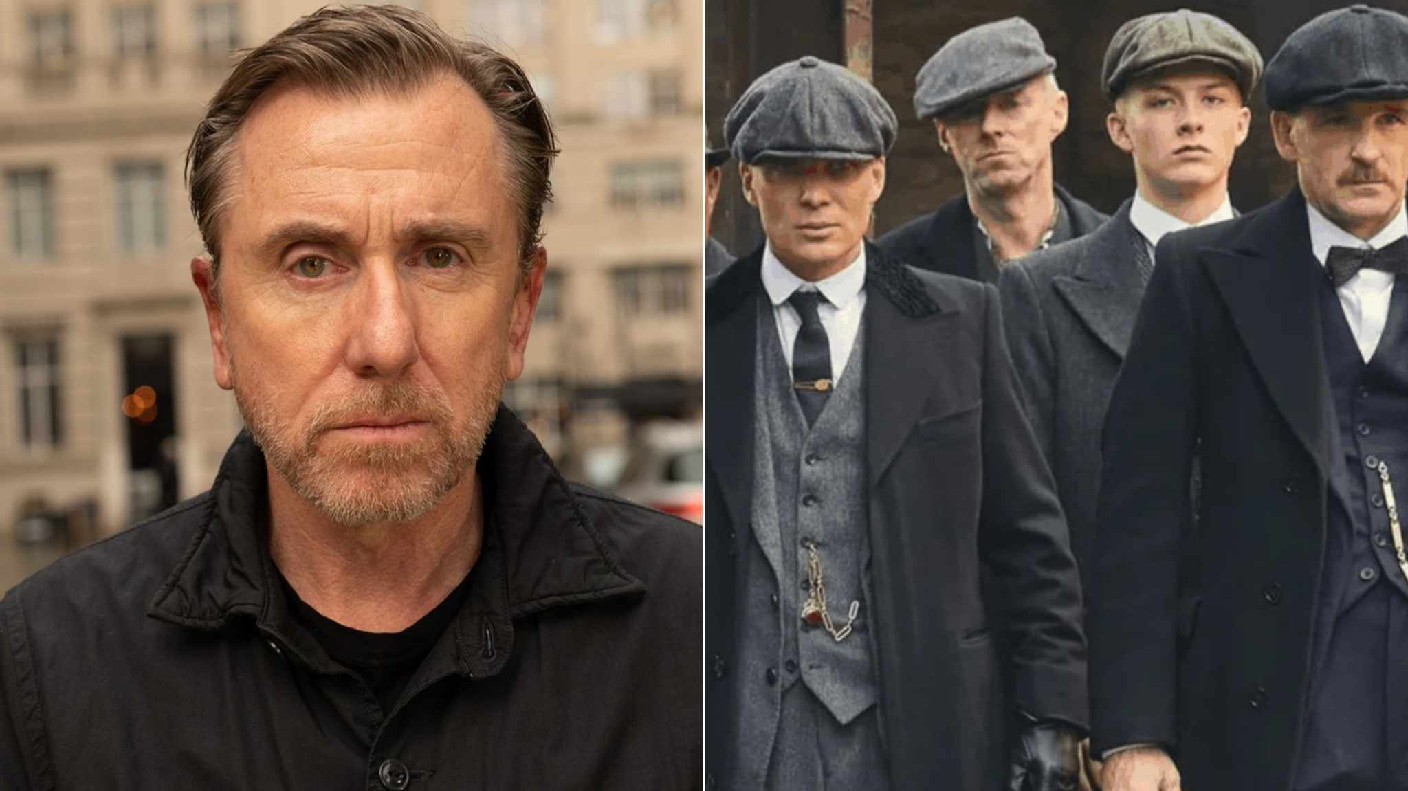 cover immagini Tim Roth e Peaky Blinders