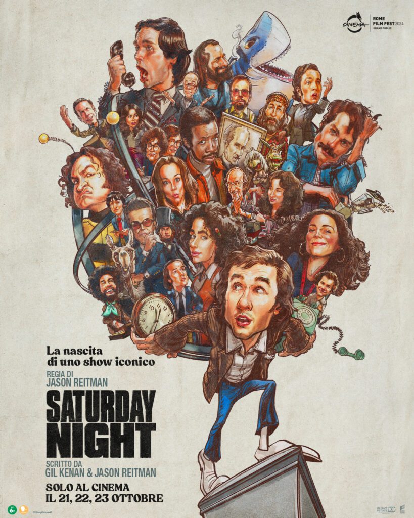 poster italiano saturday night