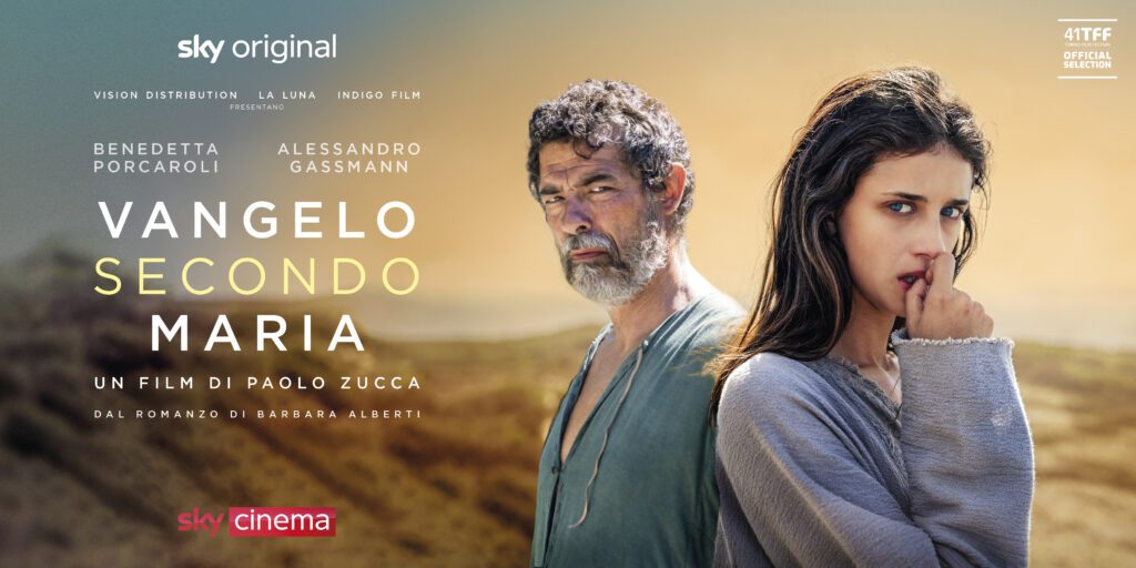 poster orizzontale film vangelo secondo maria