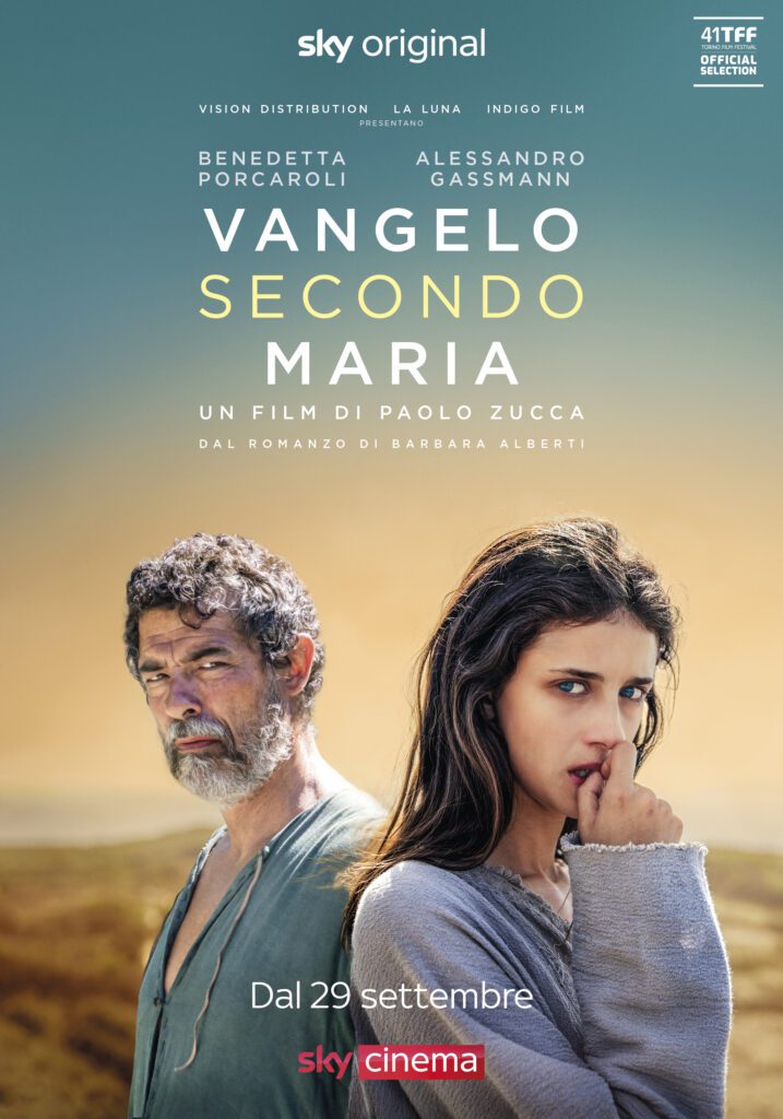 poster verticale vangelo secondo maria