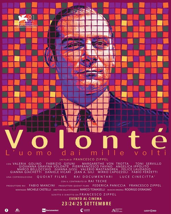 poster volontè - l'uomo dai mille volti