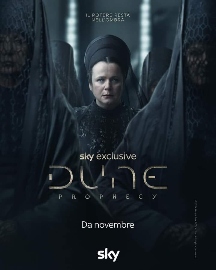 poster italiano serie dune: prophecy