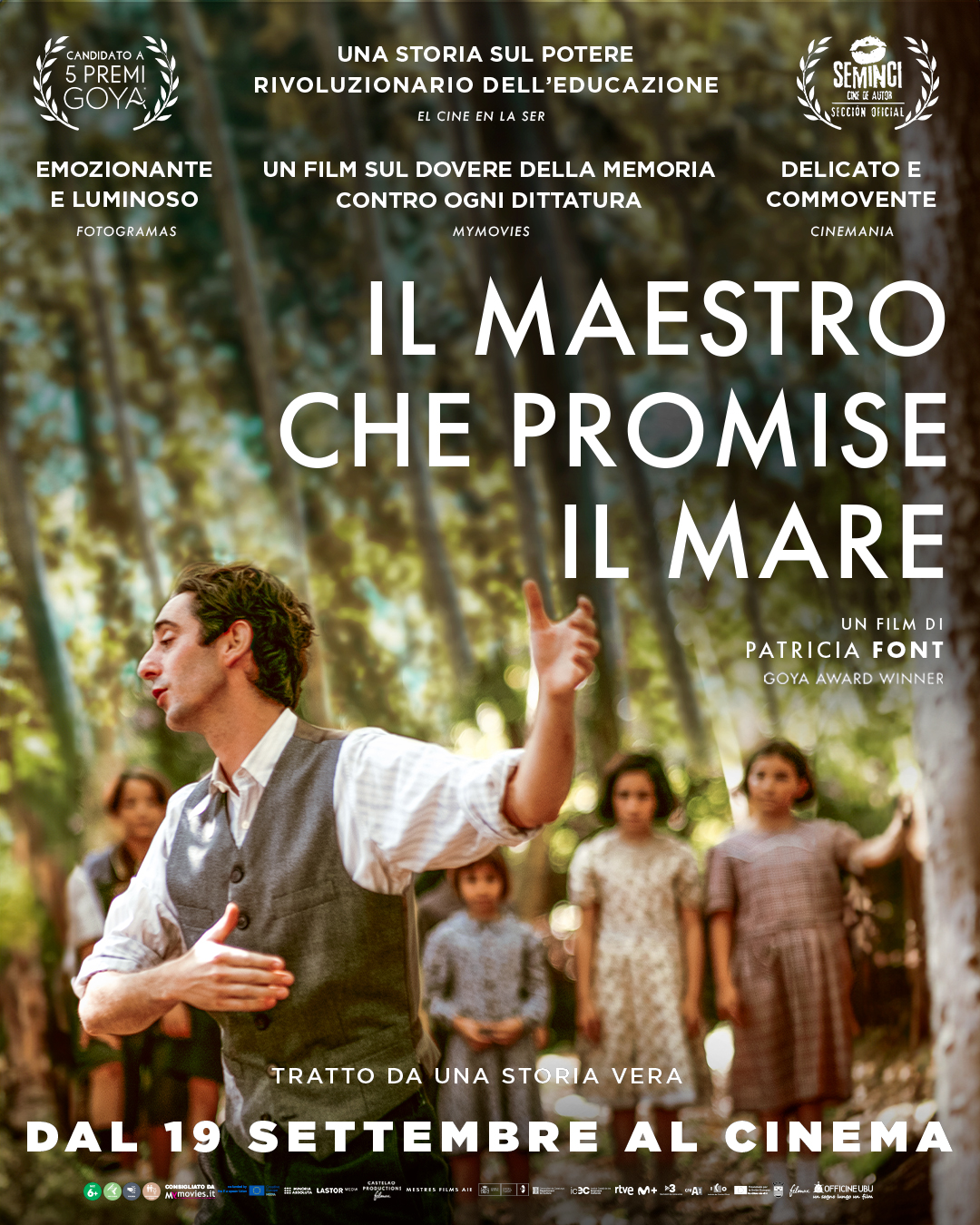 poster il maestro che promise il mare