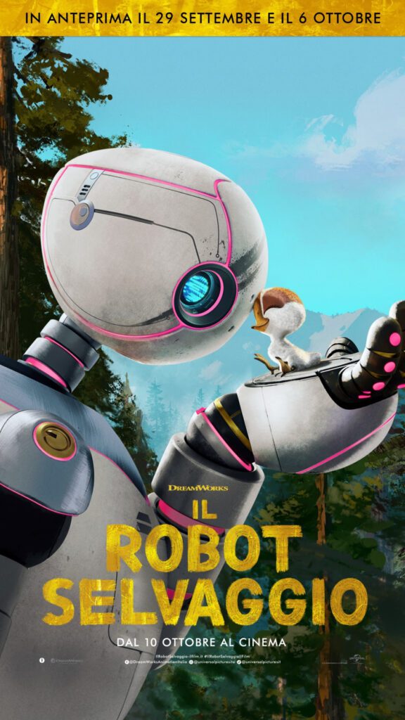 nuovo poster il robot selvaggio