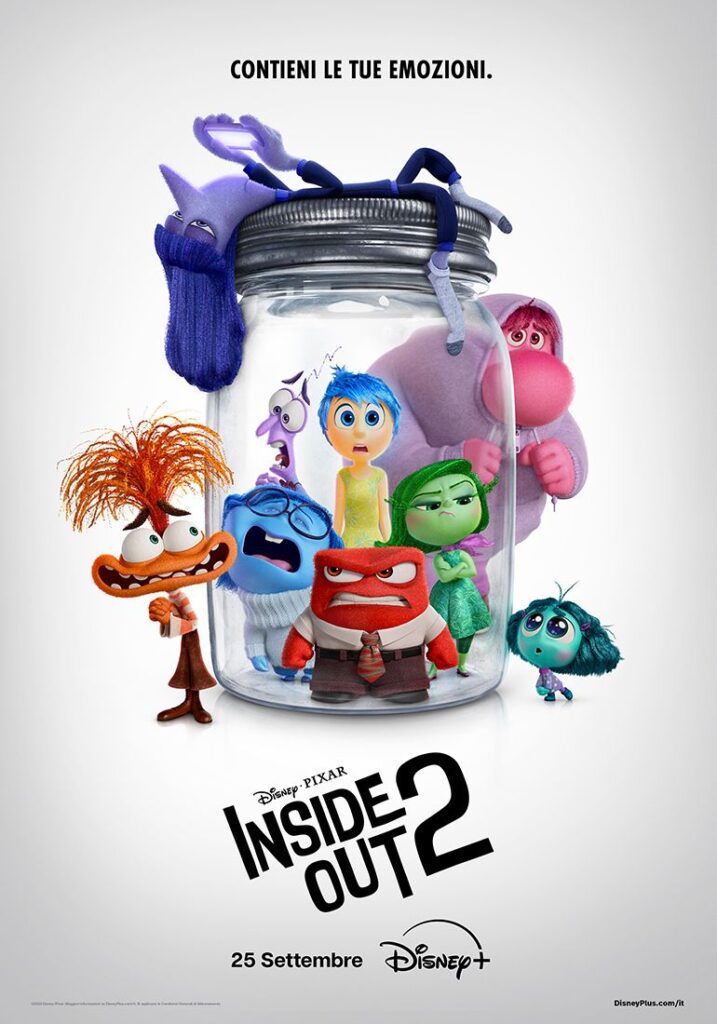 poster disney+ Inside out 2