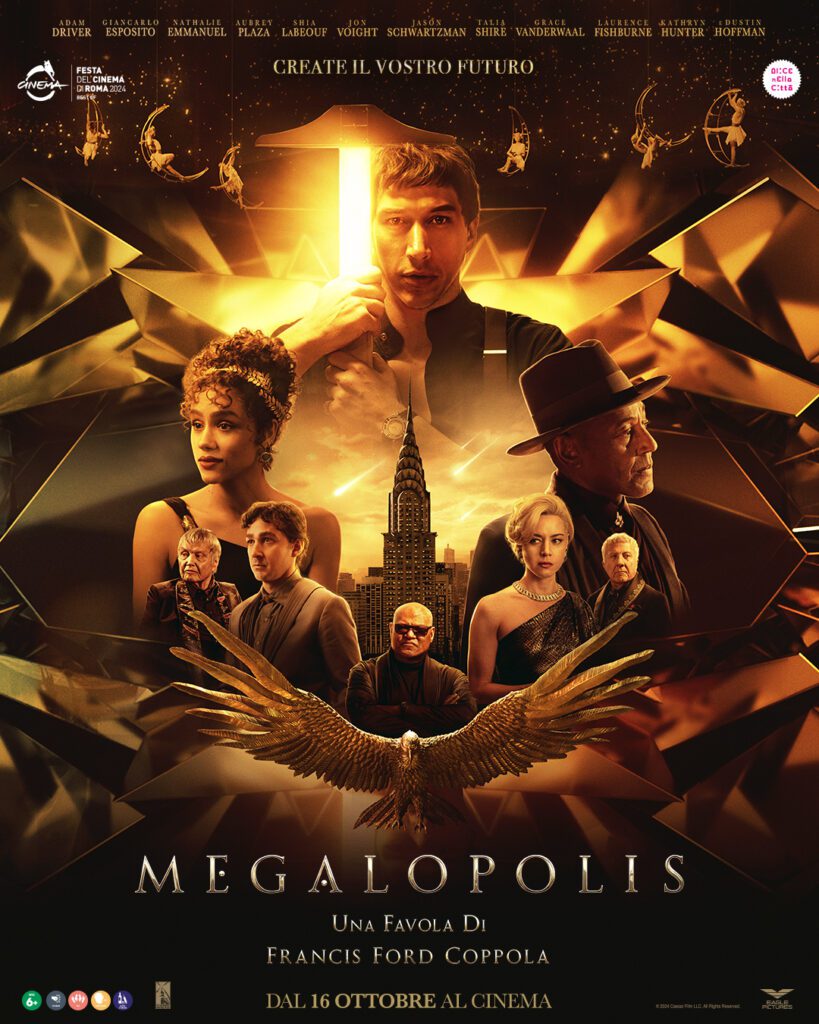 poster italiano megalopolis