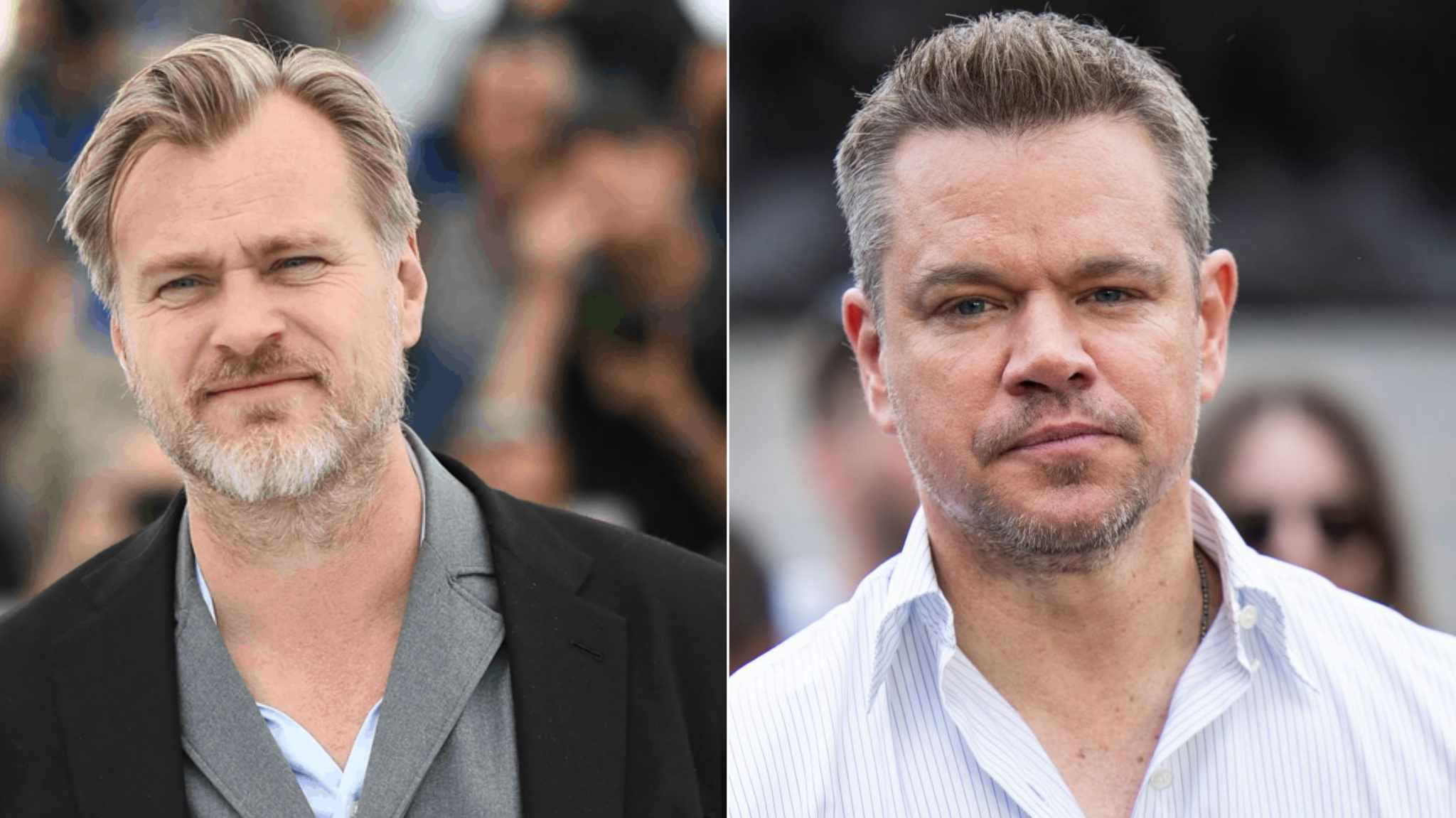 cover christopher nolan e matt damon