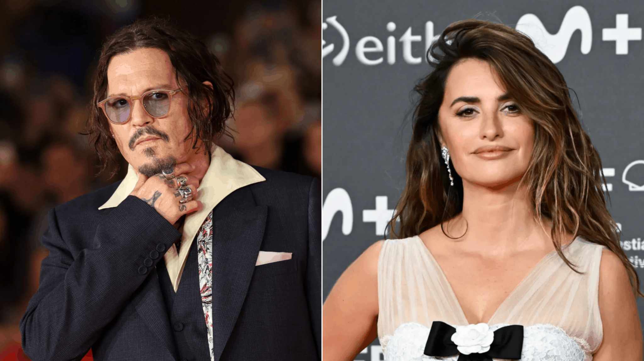 cover immagini johnny depp e penelope cruz