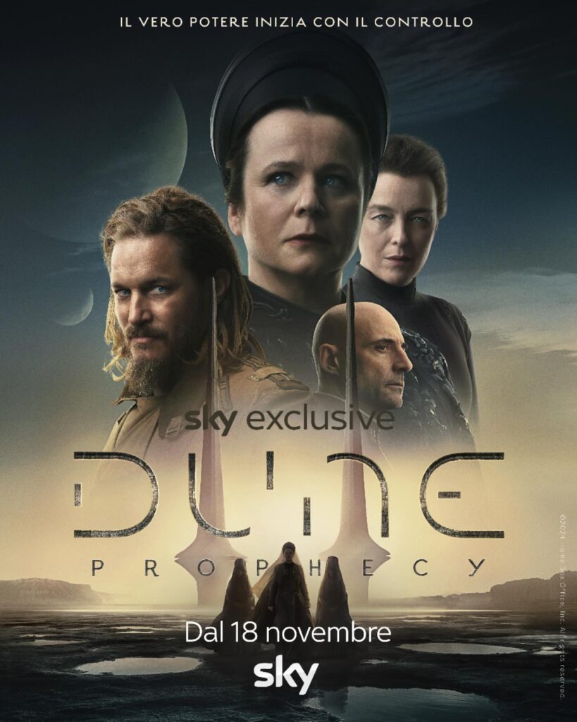 poster italiano dune: prophecy