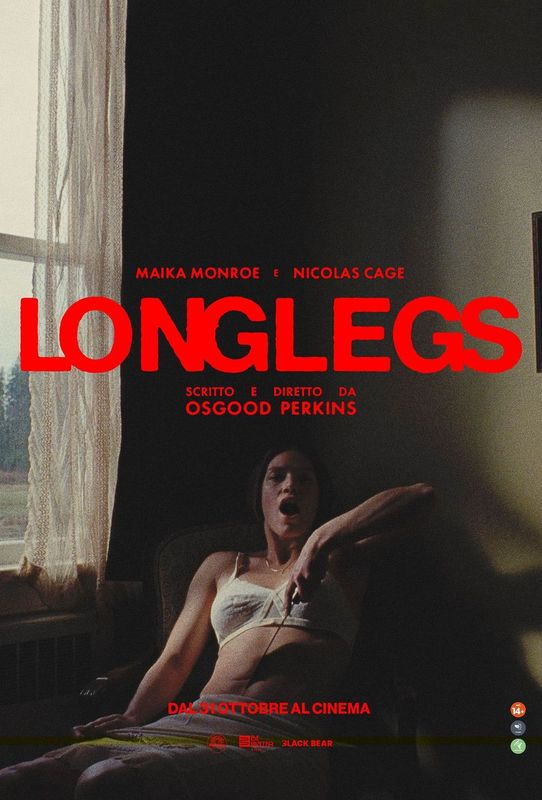 longlegs nuovo poster