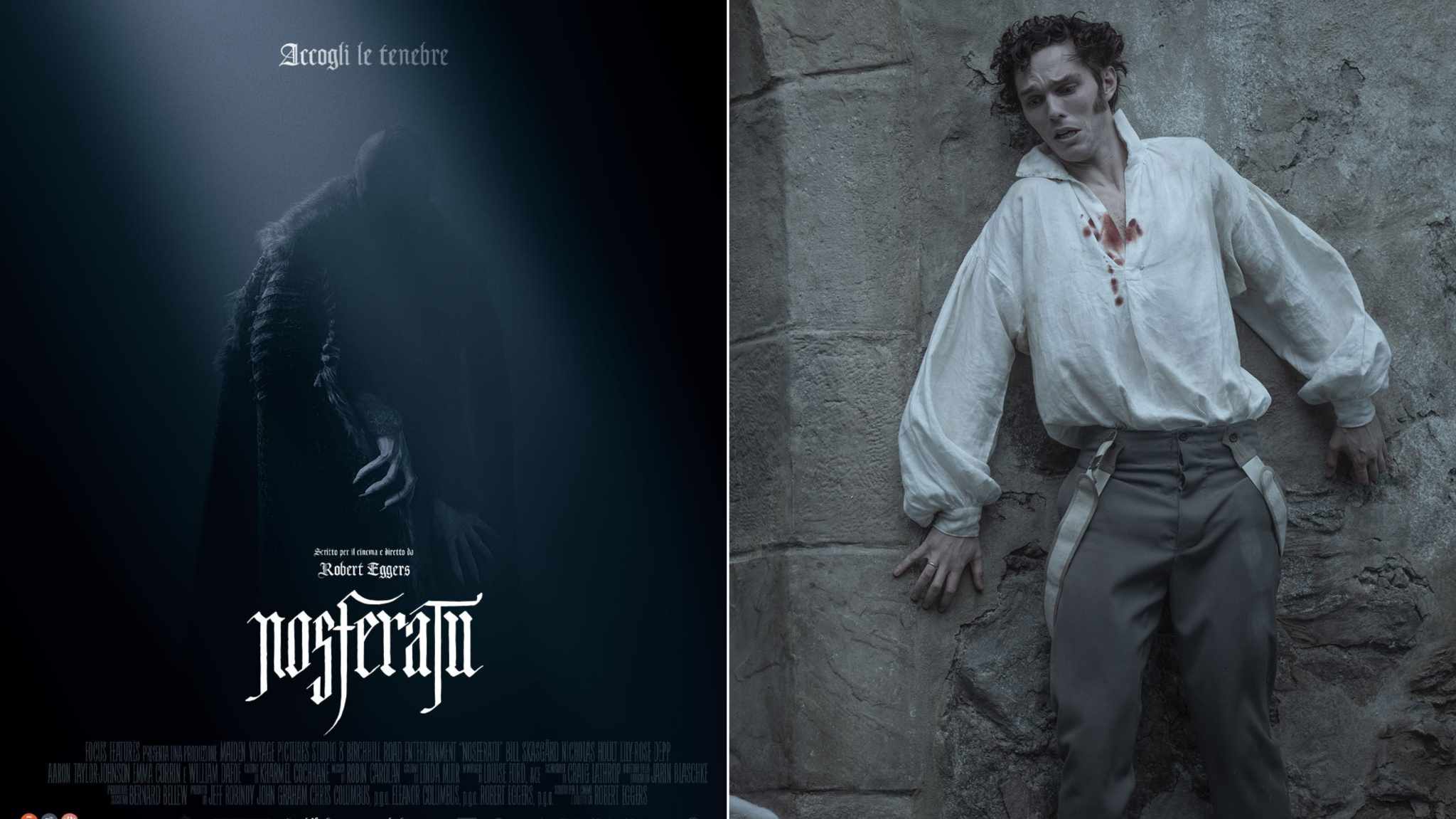 Nosferatu: Nicholas Hoult nell’immagine inedita del remake di Robert Eggers