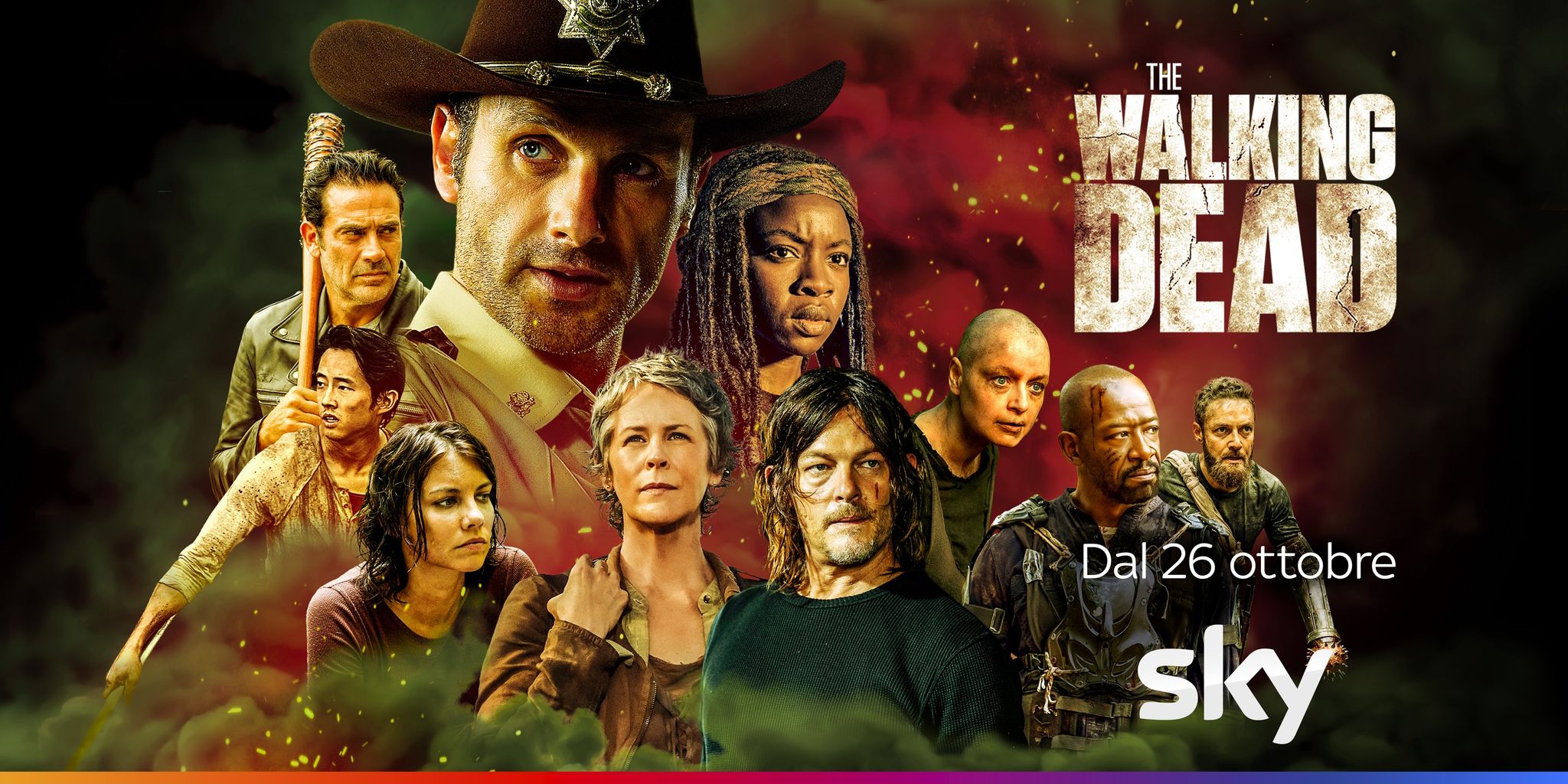 The Walking Dead su Sky e NOW tutte le stagioni e a dicembre lo spin-off “The Ones Who Live”