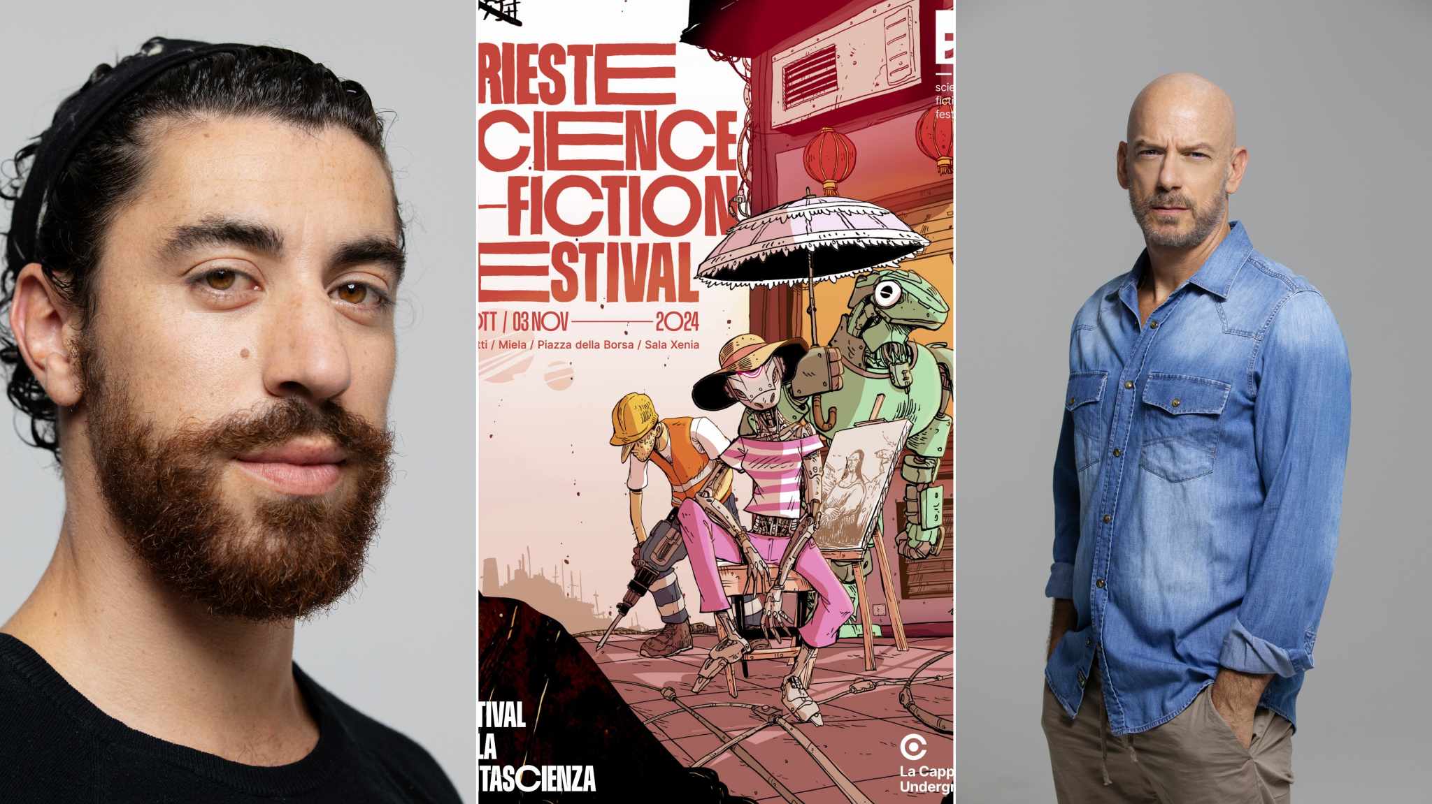 Eduardo Scarpetta e Filippo Nigro al Trieste Science+Fiction Festival 2024