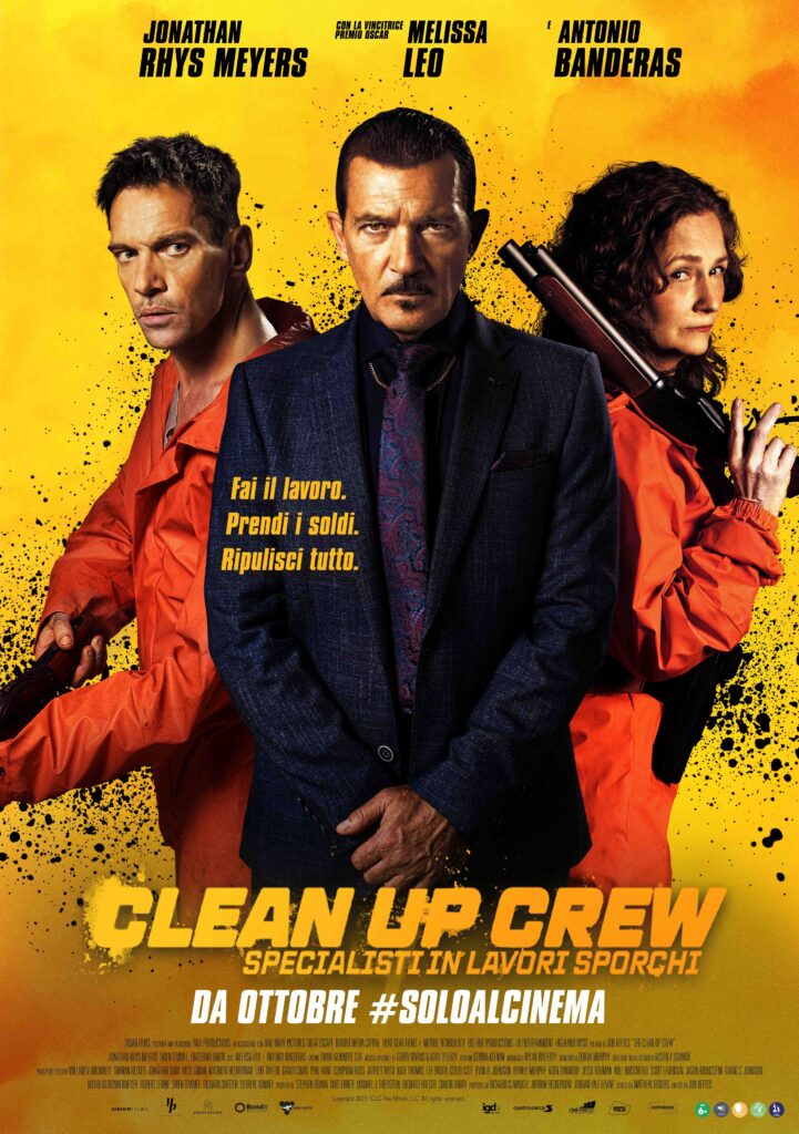 poster film clean up crew