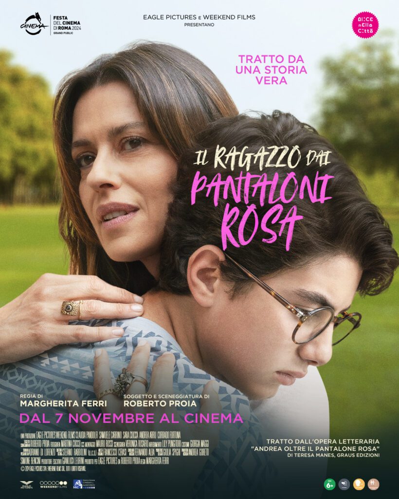 poster il ragazzo dai pantaloni rosa