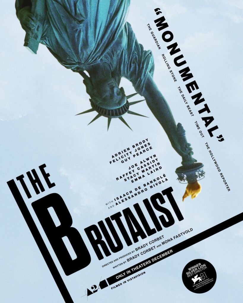 primo poster the brutalist