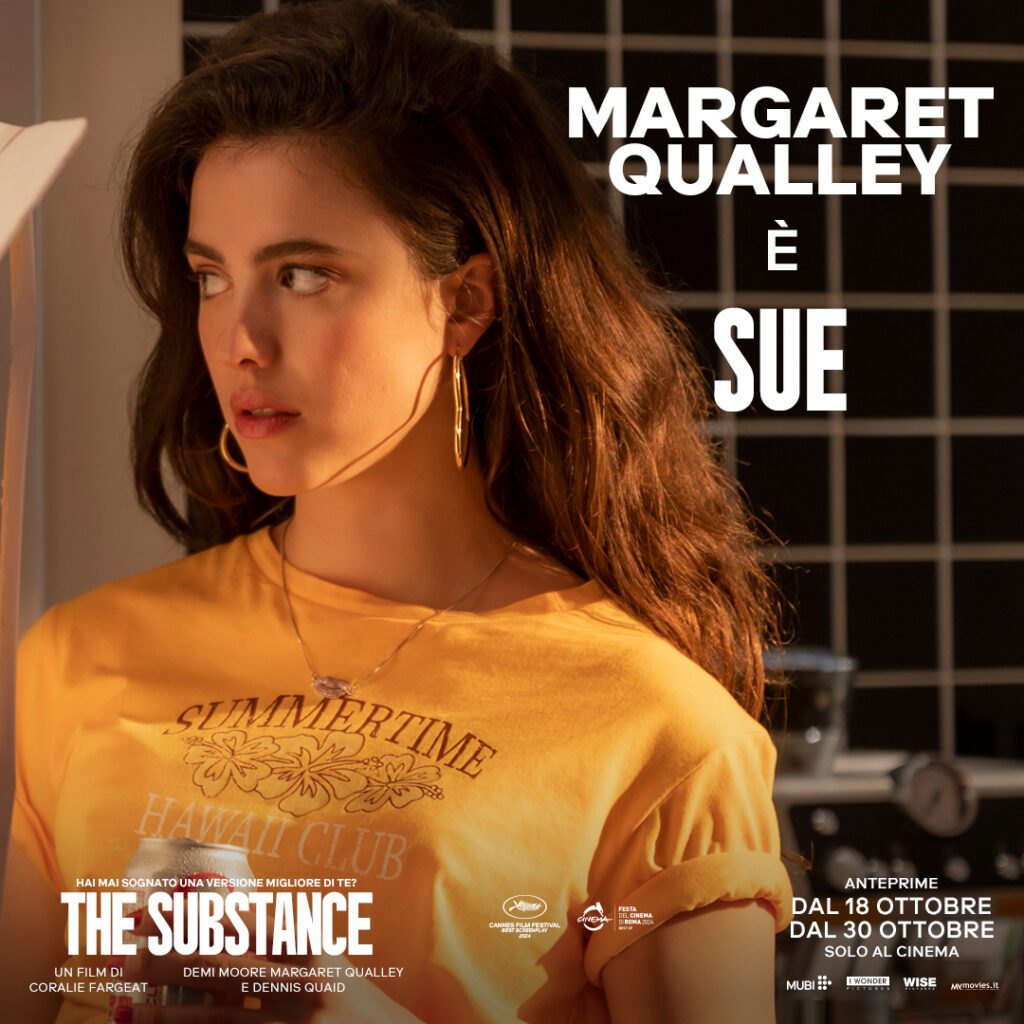 the substance character poster margaret qualley