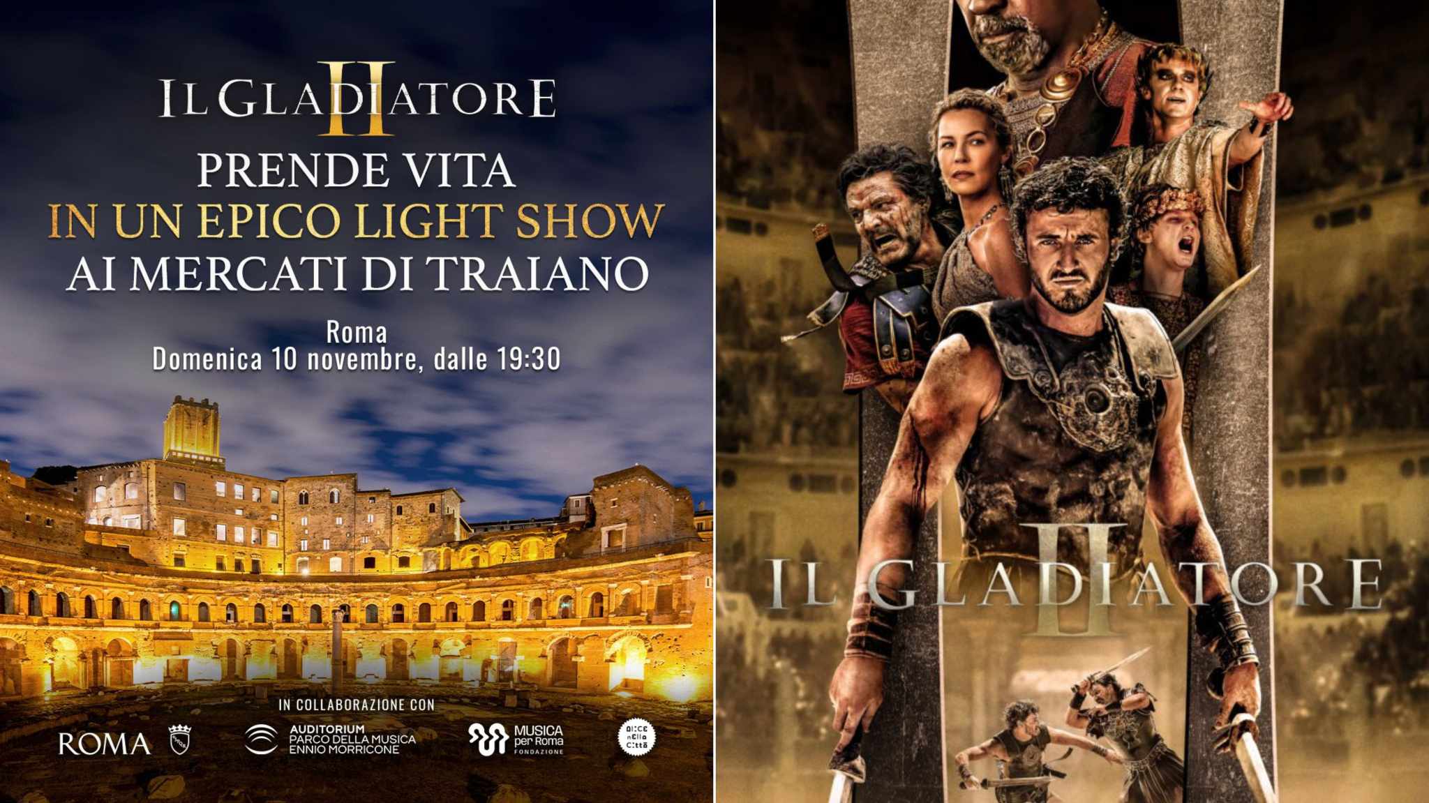 Il Gladiatore II: Roma si accende con le immagini esclusive del film e con una proiezione speciale