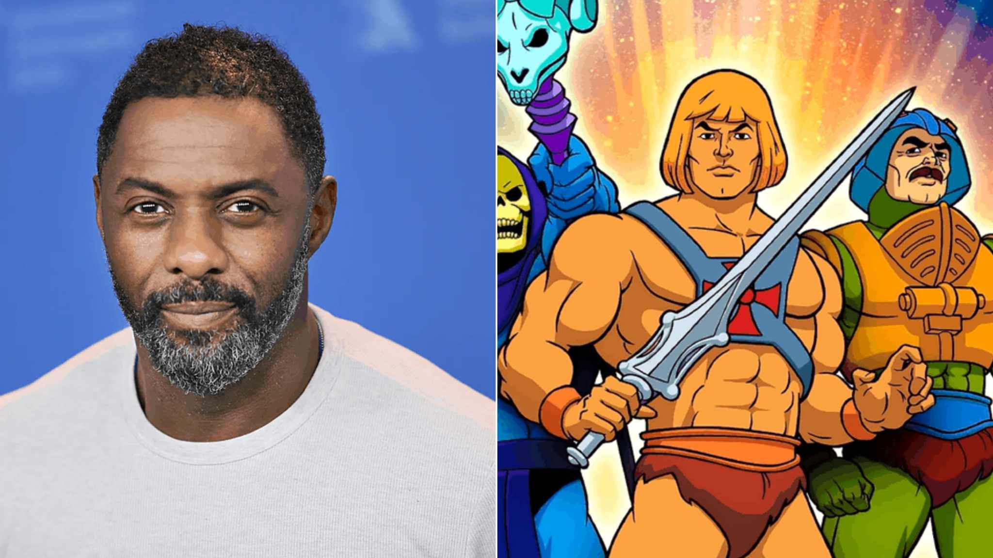 cover immagini idris elba e masters of the universe