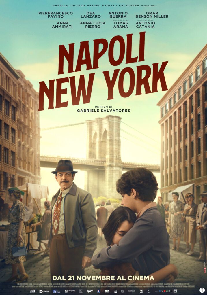 poster ufficiale film napoli - new york