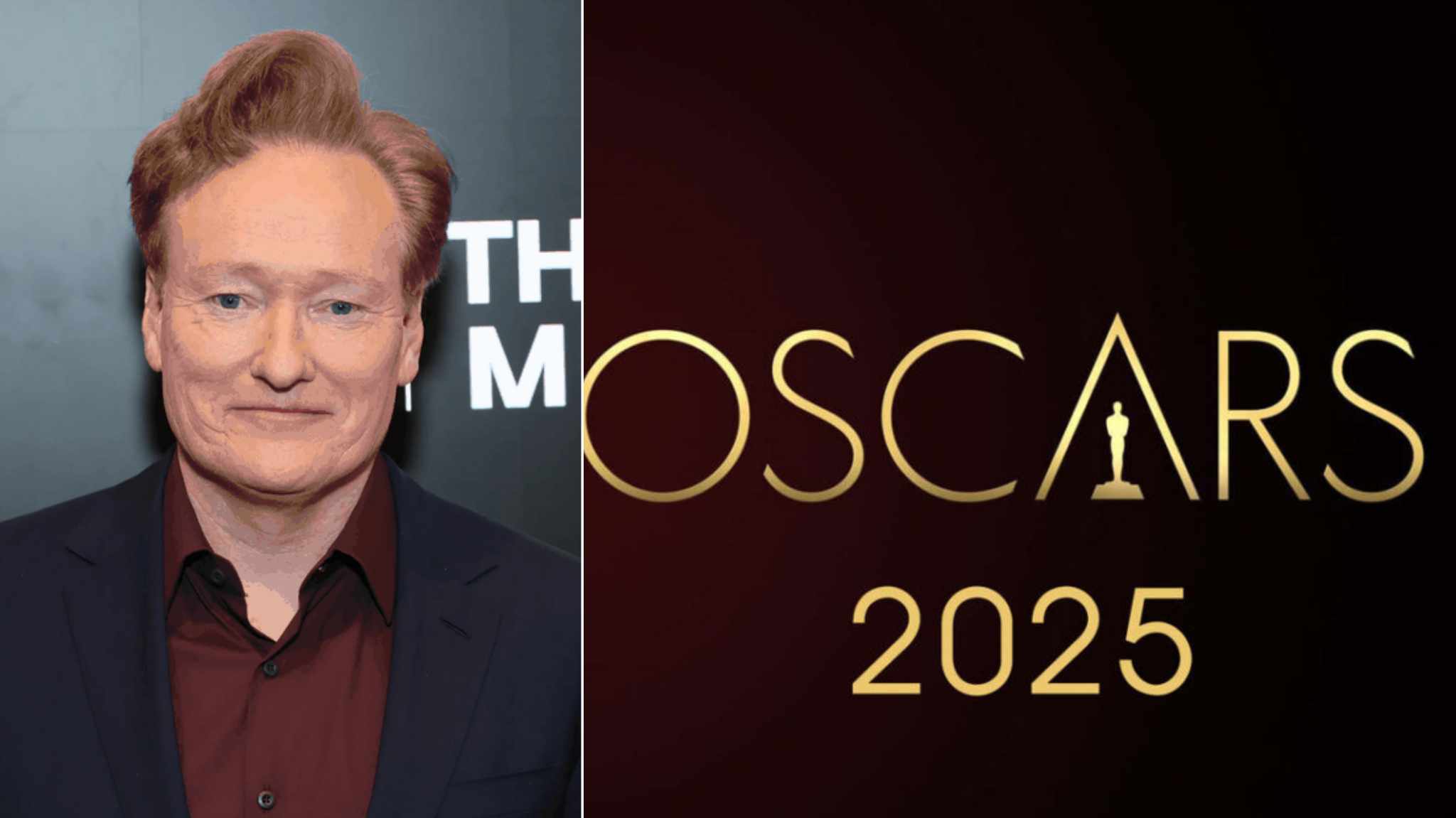 cover immagini conan o'brien e oscar 2025