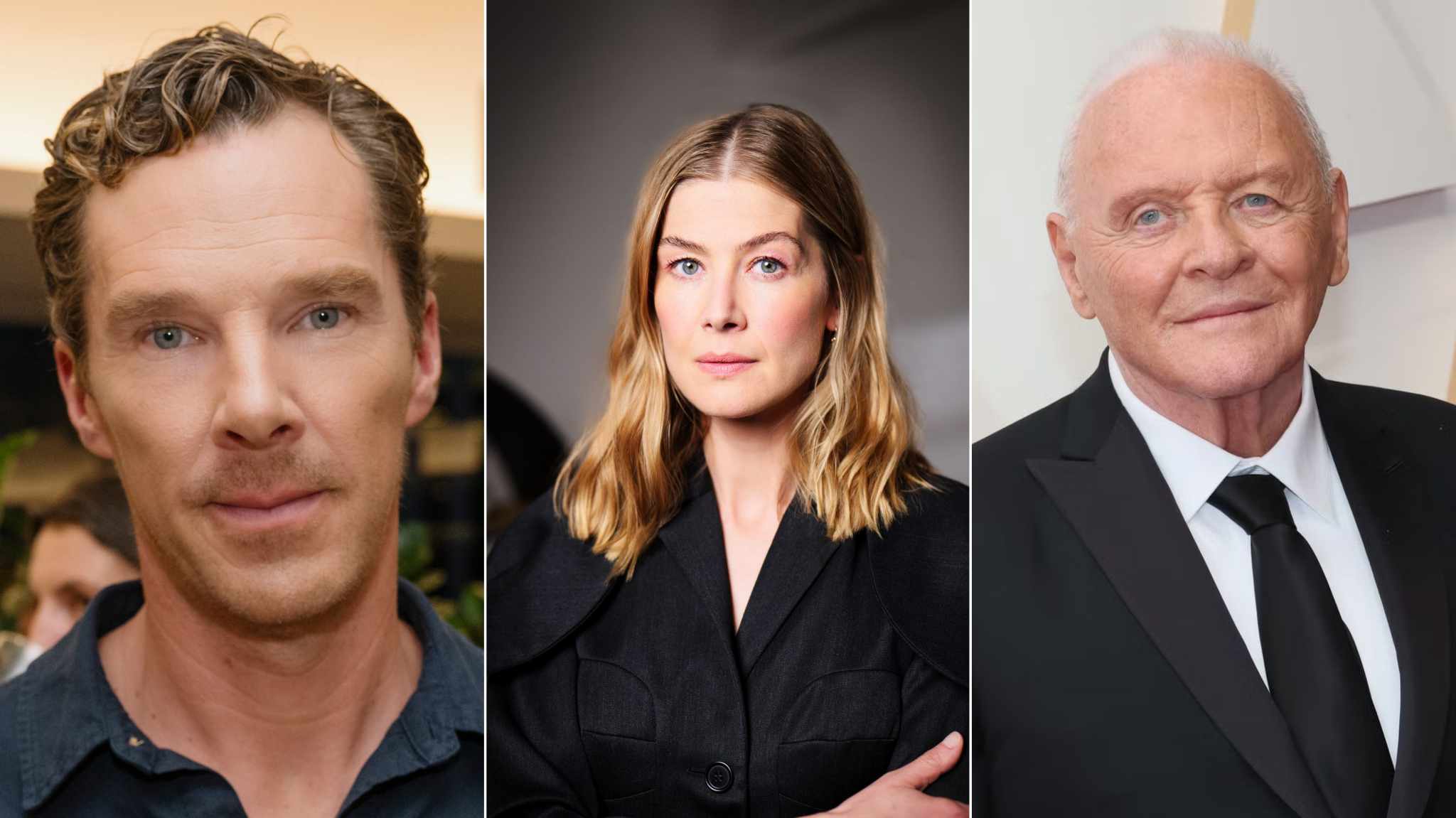 Wife & Dog: Benedict Cumberbatch, Rosamund Pike, Anthony Hopkins protagonist del film di Guy Ritchie