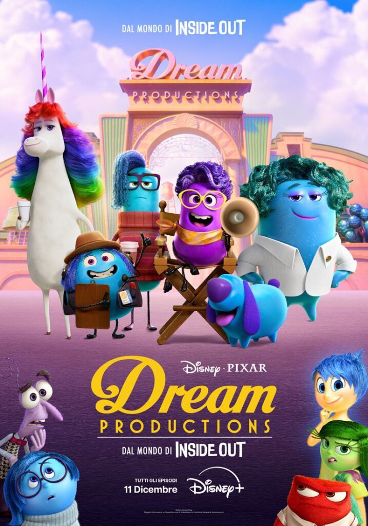 key art serie dream productions: dal mondo di inside out