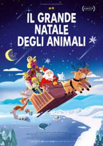 poster animazione il grande natale degli animali