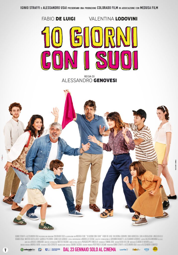 poster commedia 10 giorni con i suoi