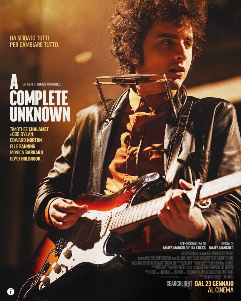 nuovo poster italiano A Complete Unknown