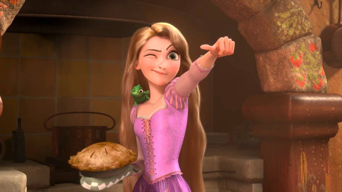 immagine animazione Rapunzel