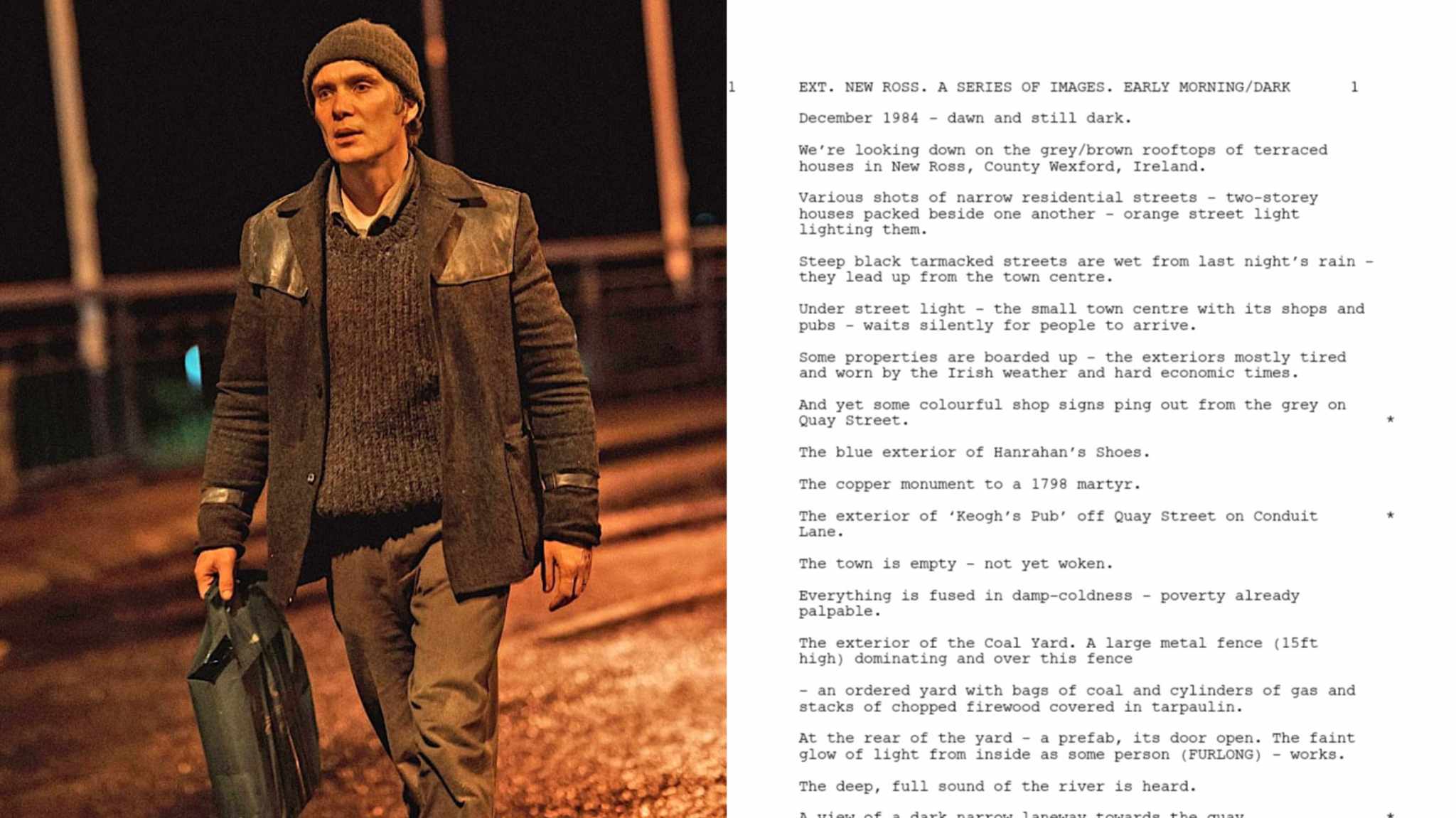 Small Things Like These: la sceneggiatura del film con Cillian Murphy