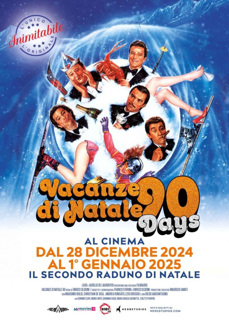 poster vacanze di natale '90