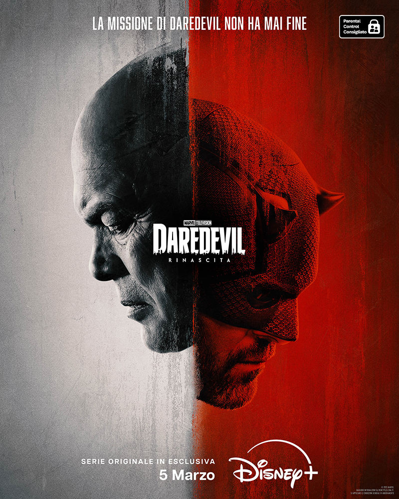 Daredevil: Rinascita key Art Italiana